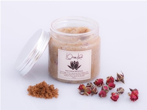 Gommage "Rose Intense - Sels de l'Himalaya" - Corps - Peau séche & sensible - 200 gr - 100% naturel