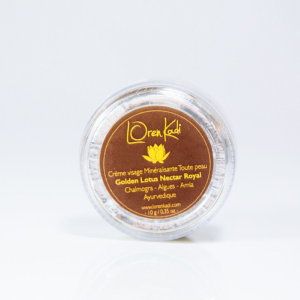 Mini Crème ayurvédique "Golden Lotus Nectar Royal" - visage toute peau - 10 g