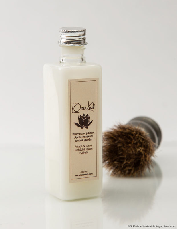 après rasage naturel