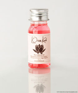 Mini Shampooing ayurvédique naturel "Rose délice & miel" - cheveux normaux à secs - 38 ml
