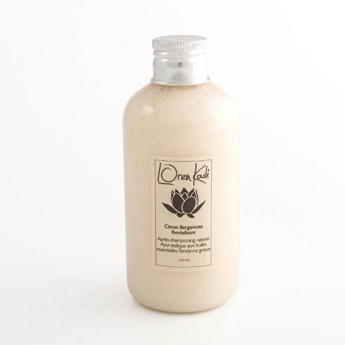 Après-shampoing "Citron-Bergamote" Cheveux normaux à gras 210ml Ayurvédique & Vegan