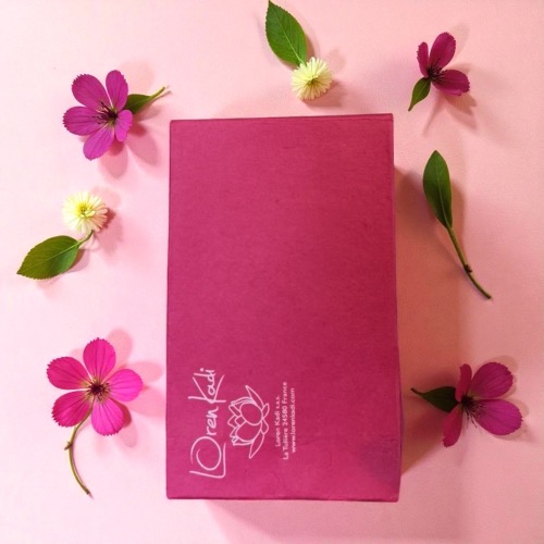 Grande pochette à rabat rose