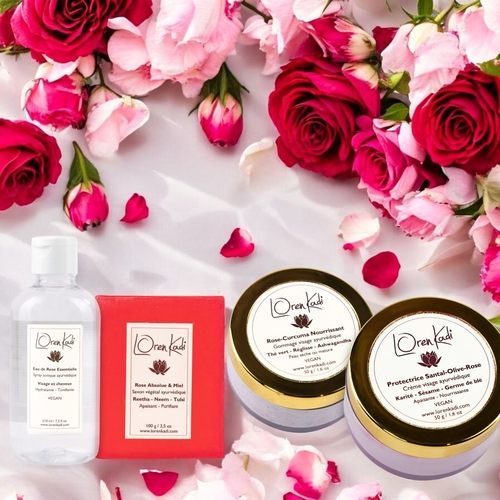 Rituel de beauté ayurvédique "Pluie de Roses"