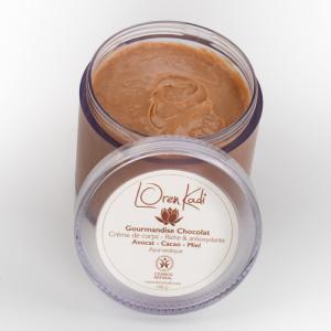 Crème corps "Gourmandise Chocolat" Riche, antioxydant- Ayurvedique-100g