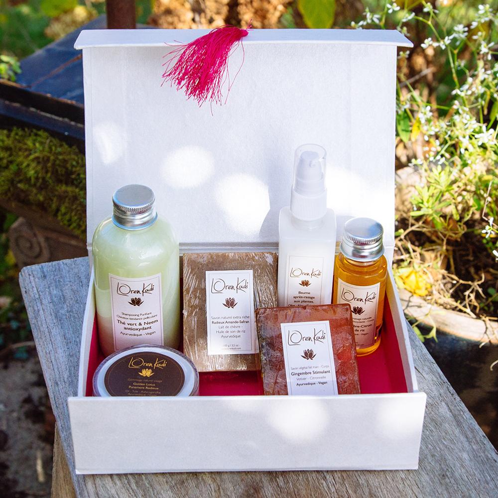 Coffret ayurvédique Jeune Maman - cosmétique naturelle