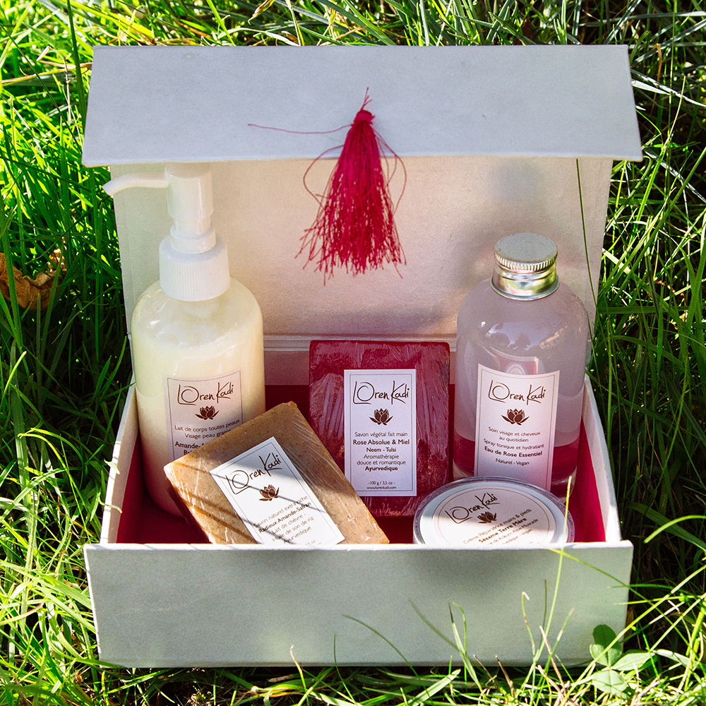 Coffret "Jeune Maman" - cosmétiques naturels ayurvédiques