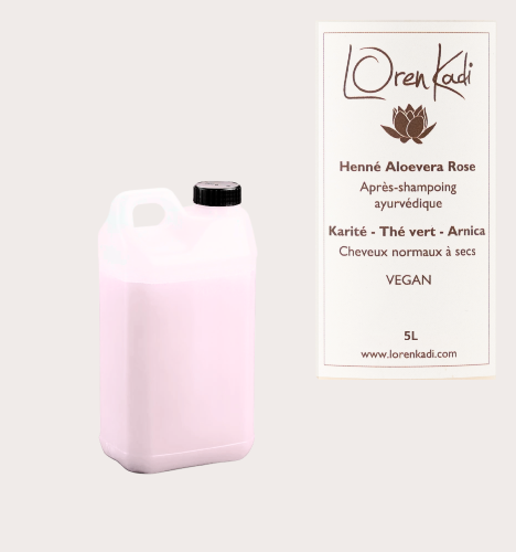 Après-shampoing "Henné" Cheveux normaux à secs - 5L Ayurvédique