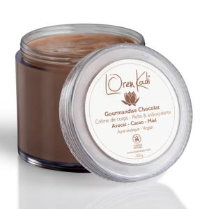 Crème corps ayurvedique "Gourmandise Chocolat" Riche, anti-oxydant - 100 g
