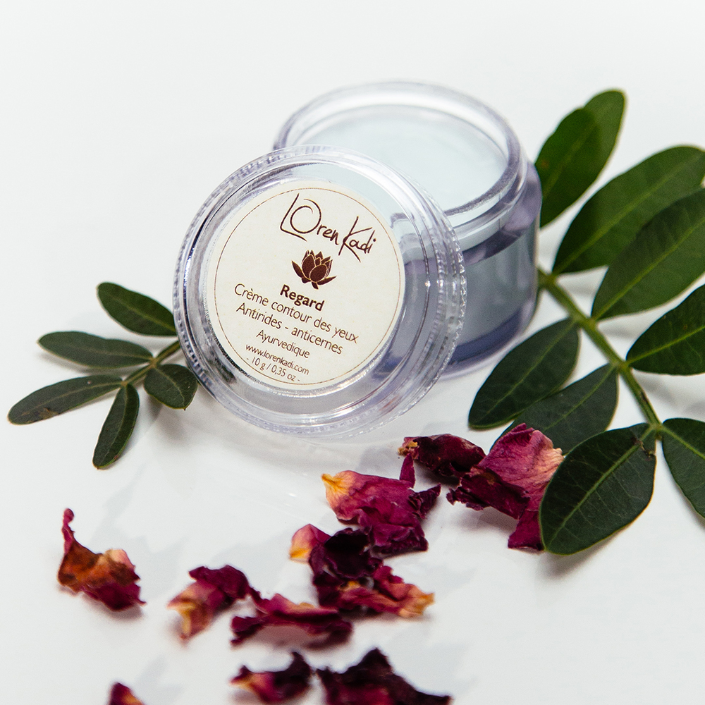 Crème ayurvédique "Regard" Contour de l'oeil - anti-rides, anti-cernes - 10 g