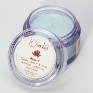 Crème ayurvédique "Regard" Contour de l'oeil - anti-rides, anti-cernes - 10 g
